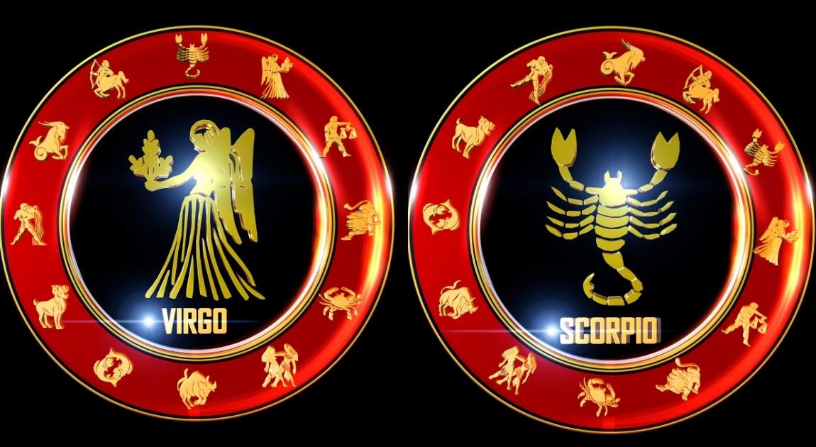 Virgo and Scorpio